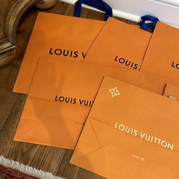 Louis Vuitton bundle of shopping bags - Picture 2 of 3